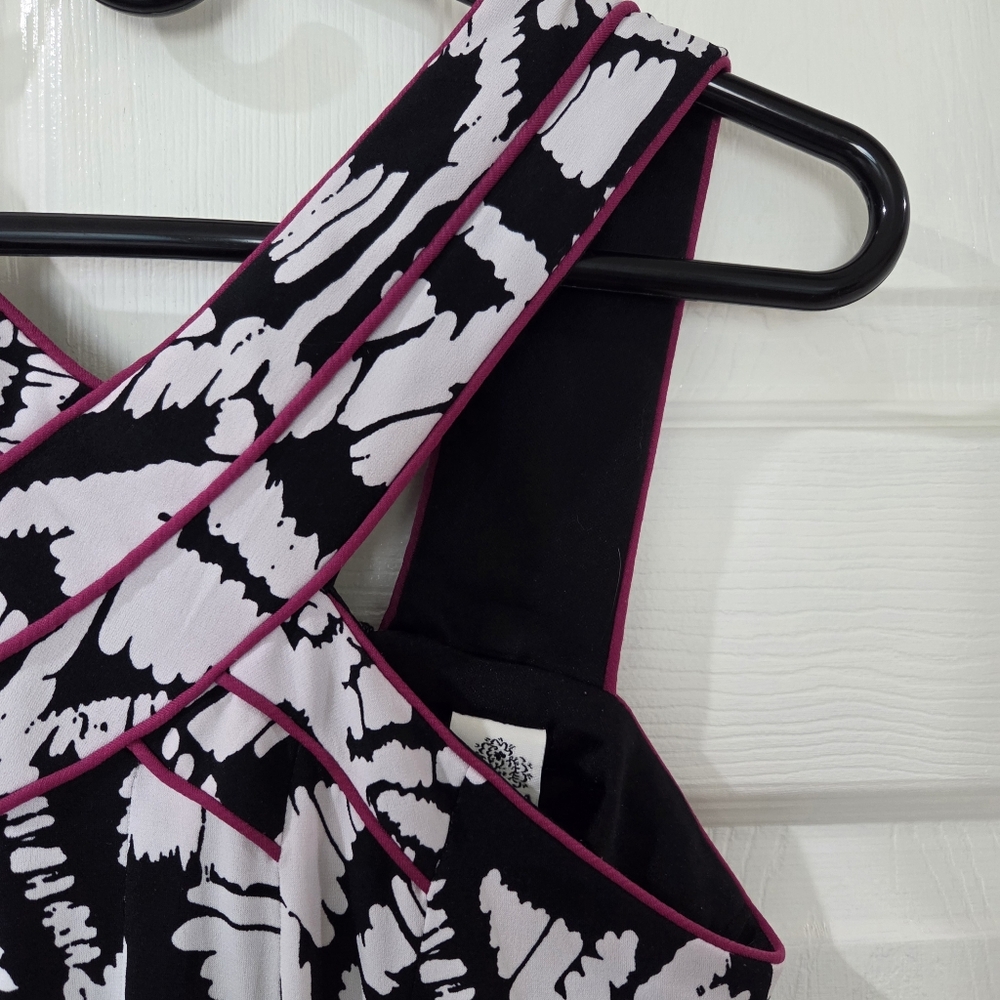 Sangria - B&W Tribal Print Dress - Picture 4 of 10